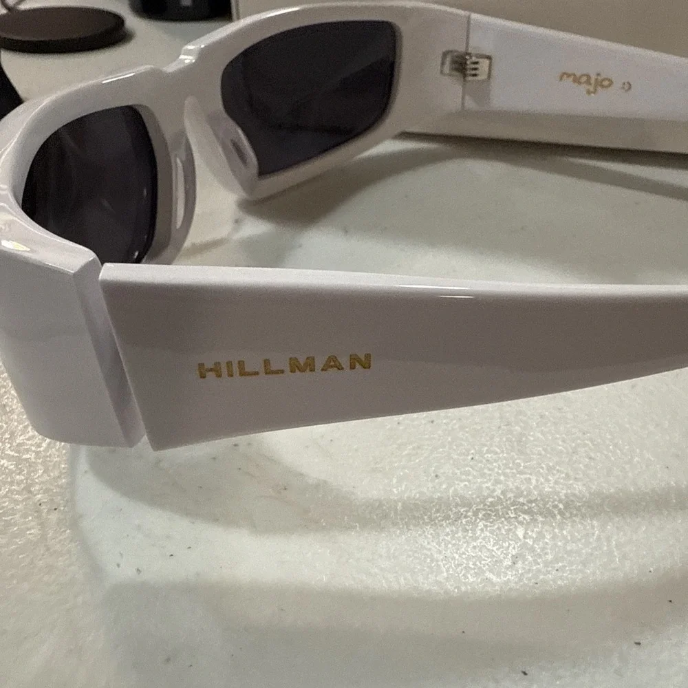 HILLMAN‎ Skyhill X Majo Sunglasses Sz S White (New)